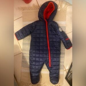 DKNY 6/9 months snowsuit